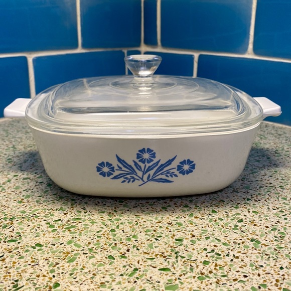 Corningware Other - Vintage Corning Ware - Cornflower Pattern